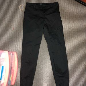 H&M Black Cigarette Trousers